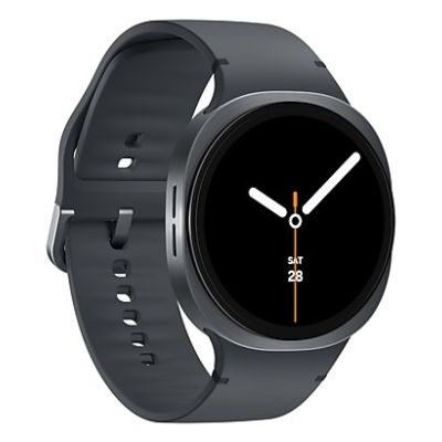 3. Samsung Galaxy Watch 8 3,81 cm (1.5") AMOLED 44 mm Cyfrowy 480 x 480 px Ekran dotykowy Grafitowy Wi-Fi GPS