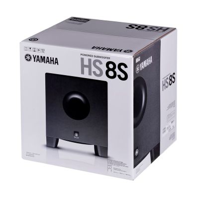 10. Yamaha HS8S - Aktywny 8-calowy subwoofer z systemem Bass Reflex