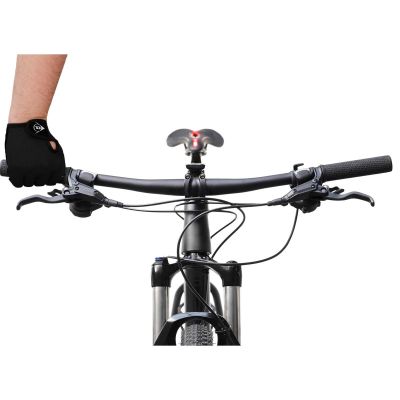 3. RĘKAWICZKI ROWEROWE SENIOR CZARNE DUNLOP R.L