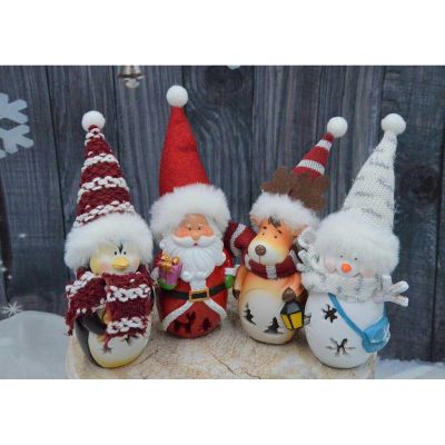 21. FIGURKA BAŁWANEK LED 7x6x16CM