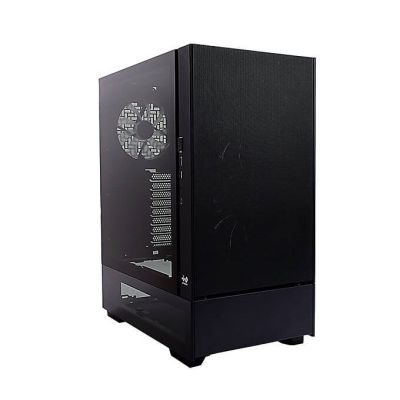 InWin Modfree Deluxe Big-Tower Tempered Glass - schwarz