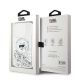 8. Etui Karl Lagerfeld Liquid Glitter Choupette Head MagSafe na iPhone 15 Pro Max - przezroczyste