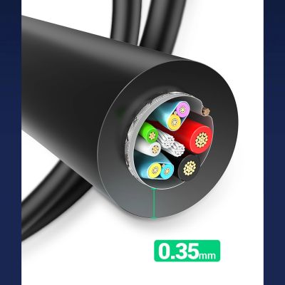 14. Kabel Ugreen US184 20883 USB-A 3.0 / USB-C 3A 1.5m - czarny