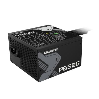 8. Zasilacz Gigabyte P650G 650W 120mm 80+Gold