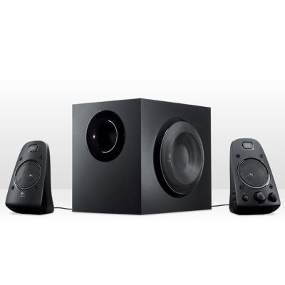 7. Logitech Z623 zestaw głośników 200 W Uniwersalne Czarny 2.1 kan. 35 W
