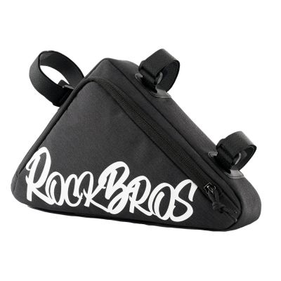 Torba rowerowa Rockbros G002 Flash Journey na ramę trójkątna 1.4 l - czarna