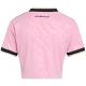 3. Koszulka damska adidas Juventus 26/27 Away Cropped Jersey różowo-czarna KB8842