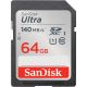 3. Karta SD 64 GB SanDisk SDXC UHS-I 140 MB/s