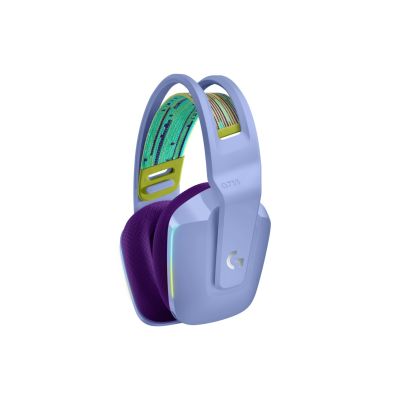 4. ZESTAW SŁUCHAWKOWY GAMING G733 WRL LILAC 981-000890 LOGITECH