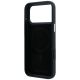 7. Etui Karl Lagerfeld Grained Karl Head Metal MagSafe na iPhone 18 Pro / 17 Pro - czarne
