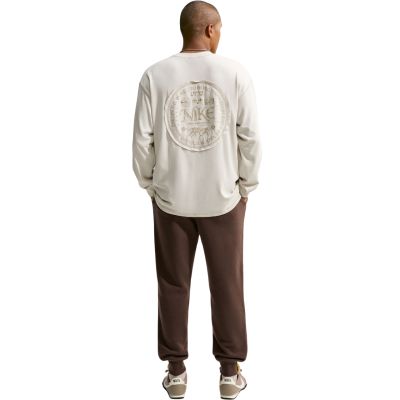 6. Spodnie męskie Nike Club BB Jogger brązowe FN3787 237