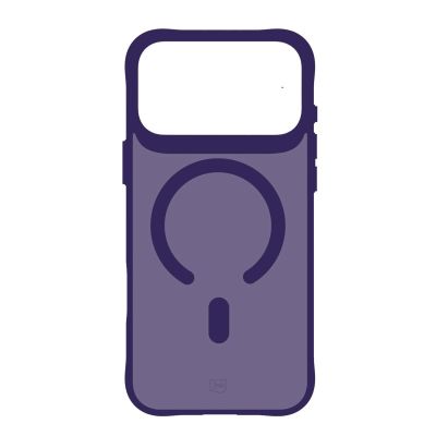 23. Etui 3mk Smoke MagCase na iPhone 17 Pro - fioletowe-półprzezroczyste