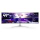 110. Philips Evnia 8000 49M2C8900/00 monitor komputerowy 124,2 cm (48.9") 5120 x 1440 px Dual QHD QDOLED Biały