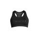 5. Stanik sportowy CASALL Iconic wool sports bra czarny