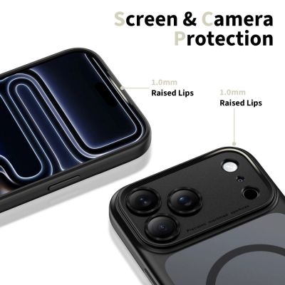 3. Etui Tech-Protect Magpeak Magsafe CC na iPhone 17 Pro - czarny mat