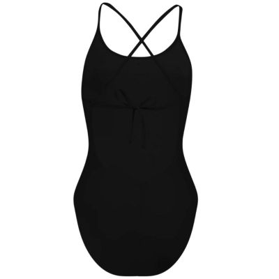 6. Kostium kąpielowy Puma Swim V-Neck czarny W 935086 03