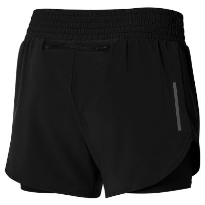 2. Spodenki Mizuno 2in1 4.5 Short W J2GBA20209