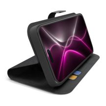 Etui SBS Wallet Smart na iPhone 18 Pro Max z portfelem i podstawką - czarne