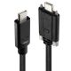 5. Lindy 43094 huby i koncentratory USB 3.2 Gen 2 (3.1 Gen 2) Type-C 10000 Mbit/s Czarny