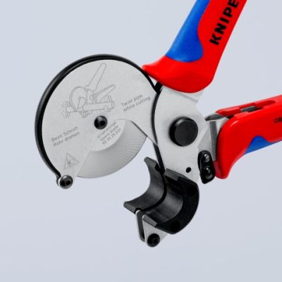 37. KNIPEX OBCINAK DO RUR KOMPOZYTOWYCH I PLASTIKOWYCH