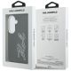 8. Etui Karl Lagerfeld Grained Signature Metal Resin Logo na Samsung Galaxy S26 - czarne