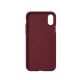 5. Etui Adidas OR Moulded PU Suede na iPhone X / XS - burgundowe