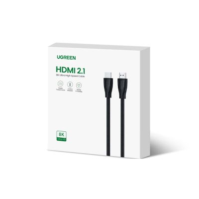 2. Kabel Ugreen HD140 80404 HDMI 2.1 / HDMI 2.1 3m - czarny