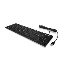 KeySonic KSK-8030 IN (US) klawiatura Przemysłowy USB QWERTY US English Czarny
