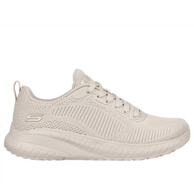 6. Buty Skechers Memory Foam BOBS Squad Chaos W 117209 NUDE