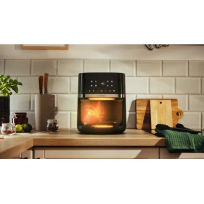 3. Frytownica beztłuszczowa Bosch Air Fryer MAFS2462B (2000W; 6,1l)