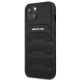 2. Etui AMG Leather Debossed Lines na iPhone 14 Plus - czarne