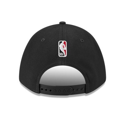 4. Czapka z daszkiem New Era 9FORTY Chicago Bulls NBA Team M-Crown Black Snapback - 60755469
