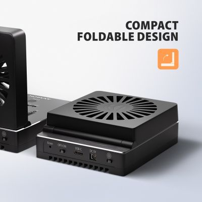 8. Axagon ADSA-M2C44 stacja dokująca do dysków twardych USB 4 Type-C Czarny