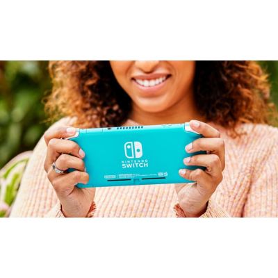 20. Nintendo Switch Lite przenośna konsola do gier 14 cm (5.5") 32 GB Ekran dotykowy Wi-Fi Turkusowy