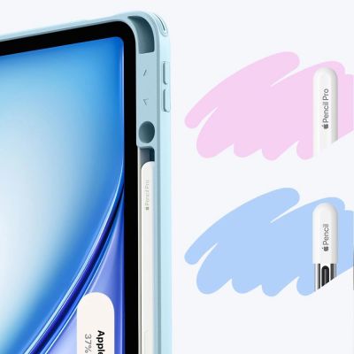6. Etui ESR Flip Hybrid na iPad Air 13" 1 / 2 - niebieskie