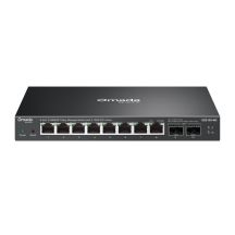 TP-Link ES210X-M2 przełącznik sieciowy Zarządzany 2.5G Ethernet (100/1000/2500) Montaż na biurku/ścianie Czarny
