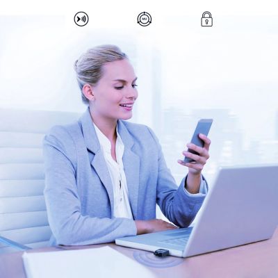 7. Wozinsky dwupasmowy adapter USB  Wi-Fi 6 z Bluetooth 5.4 - czarny