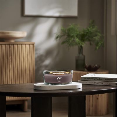 2. Świeca elipsa IRIS WOODS WOODWICK