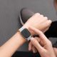 7. Magnetyczny pasek Apple Watch SE, 9, 8, 7, 6, 5, 4, 3, 2, 1 (41, 40, 38 mm) Dux Ducis Strap (LD Version) - szaro-pomarańczowy