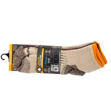 Skechers 3pk Mens Work Qtr Socks S115423-SAND Beżowe 41-46