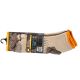 Skechers 3pk Mens Work Qtr Socks S115423-SAND Beżowe 41-46