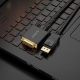 7. Kabel Orico XD-DTD DisplayPort do DVI 4K 1 m - czarny