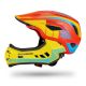 3. Kask rowerowy Rockbros TT-32SOYB-M dziecięcy z odpinaną szczęką rozmiar M - żółto-pomarańczowy