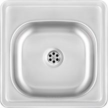 Zlewozmywak stalowy 1-komorowy ZMU 0100 5908212005187