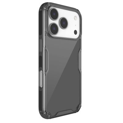 2. Etui Nillkin Nature TPU Pro na iPhone 17 Pro - półprzezroczysto-czarne