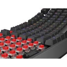 Klawiatura GENESIS Thor 230 TKL Gaming USB + RF Wireless + Bluetooth QWERTY Czarny