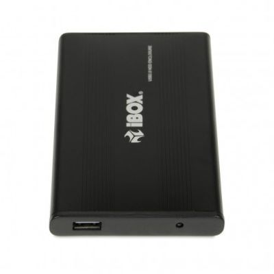 2. Obudowa IBOX HD-01 ZEW. 2,5" USB 2.0 IEU2F01 (2.5"; USB 2.0; Aluminium; kolor czarny)