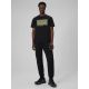 6. T-shirt regular z nadrukiem męski 4F 4FRSS26TTSHM3991-20S