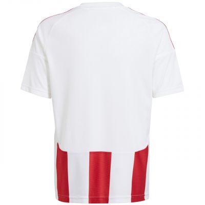 2. Koszulka dla dzieci adidas Striped 24 Jersey biało-czerwona IW2133
