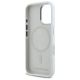 7. Etui Karl Lagerfeld Silicone Initial Metal Logo MagSafe na iPhone 16 - białe